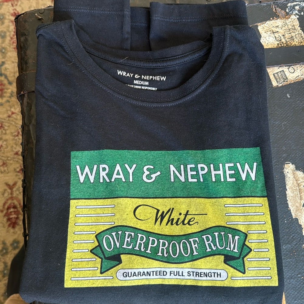(M) Wray & Nephew shirt